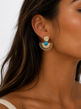 Boucles d'Oreilles Aska Turquoise