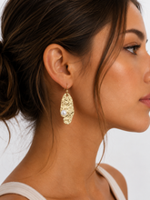 Boucles d'Oreilles Alba Dorées