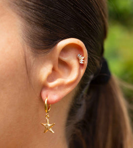 Boucles d'Oreilles Etoiles de Mer - LELIEGE