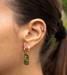 Boucles d'Oreilles Cosmos Mystique - LELIEGE