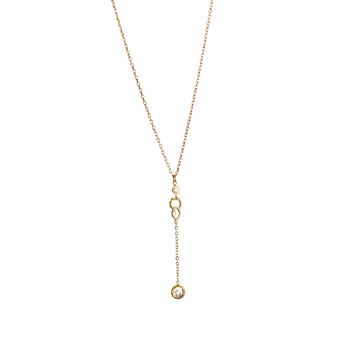 Collier Éclat Scintillant Doré - LELIEGE