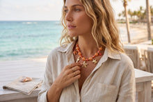 Collier Bahia Orange - LELIEGE