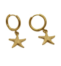 Boucles d'Oreilles Etoiles de Mer - LELIEGE