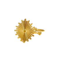 Bague Soleil Levant Dorée - LELIEGE