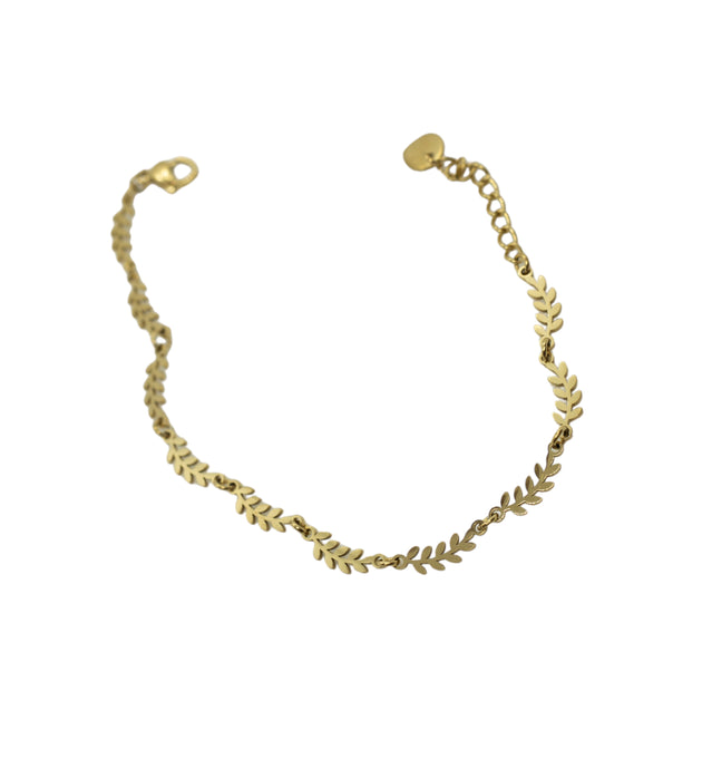 Bracelet Laurier Doré - LELIEGE