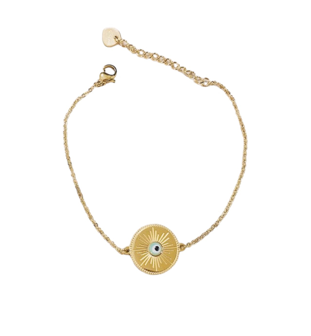 Bracelet Œil Grec Solaire - LELIEGE